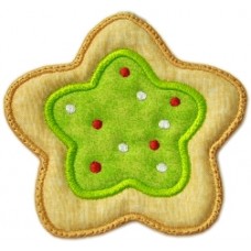 Christmas Cookie Ornament + MTM Applique - Star